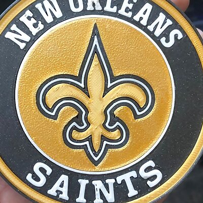 New Orleans Saints Drink Coaster