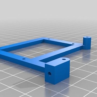 Dust sensor case frame for nodemcu v3