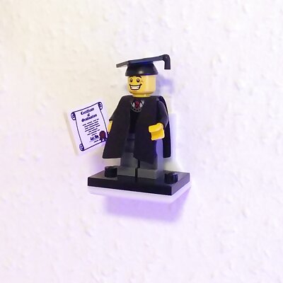 LEGO Minifigure Wall Mount  Shelf