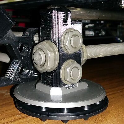 Remixed Prusa i3 MK2 Isolation Feet