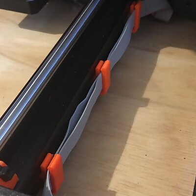 Prusa Mk3  Mk3s LCD cable clips