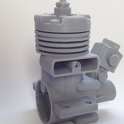 RC model engine